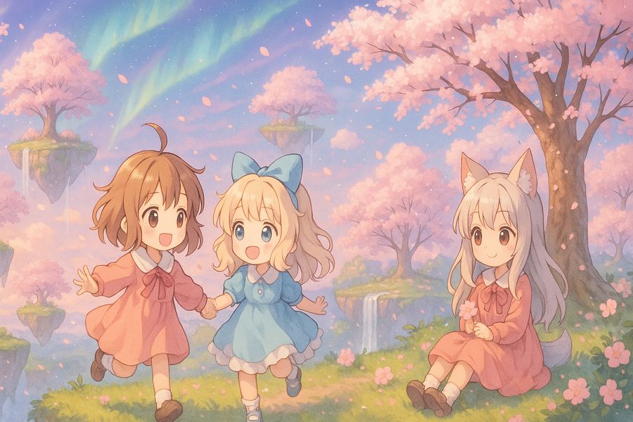 麻豆少女动漫美图