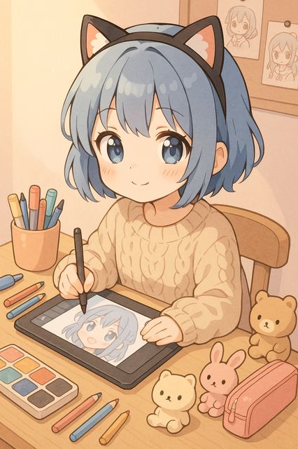 麻豆美少女写真-绘梦师